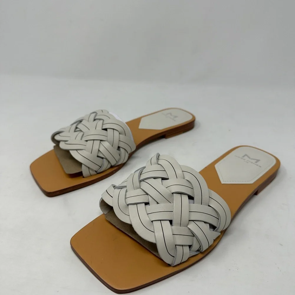 Marc Fisher LTD Rebecca Ivory Sandals Women’s 8.5 Medium NEW without box